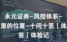 永元证券—风控体系—榜单里的位置—十问十答｜体验记